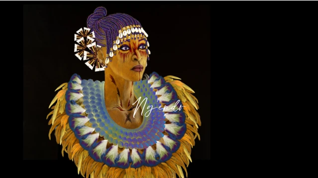 Un autoportrait illustré par l'artiste et animateur kenyan Ng'endo Mukii