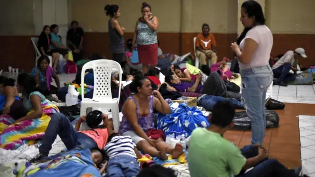 Albergue en Guatemala.