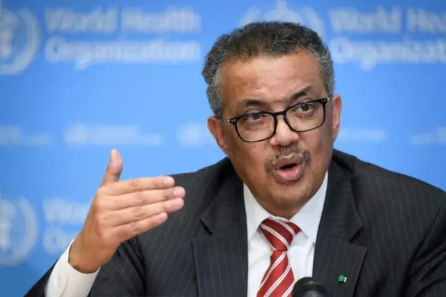 વિશ્વ સ્વાસ્થ્ય સંગઠનના ડિરેક્ટર જનરલ