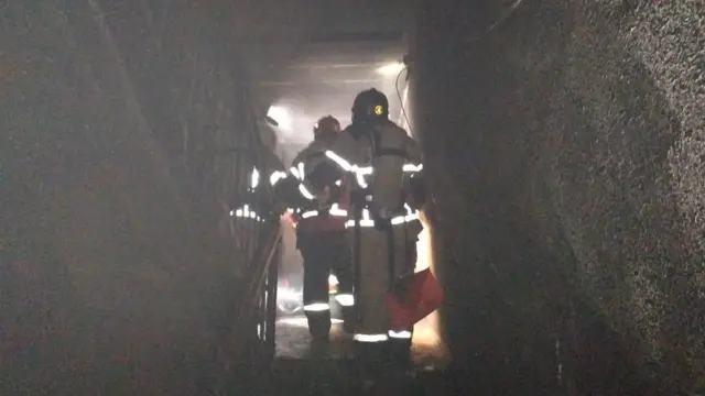 Пожар в Екатеринбурге