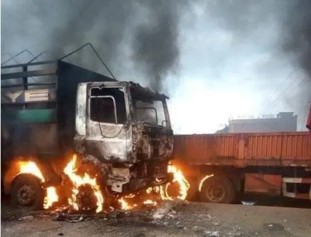 Ụgbọala a gbara ọkụ