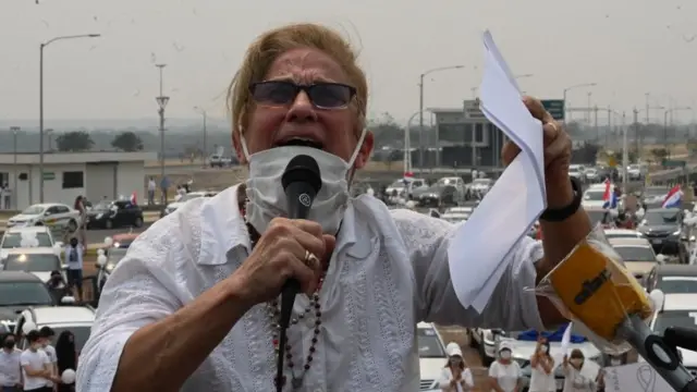 Mirta Denis, hermana del ex vicepresidente secuestrado