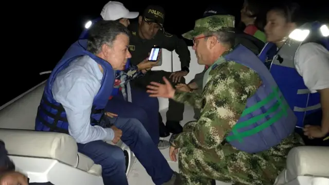 Juan Manuel Santos, presidente de Colombia