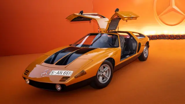 بنز C111 یکی از مشهورترین ماشین‌های دهه هفتاد میلادی بود