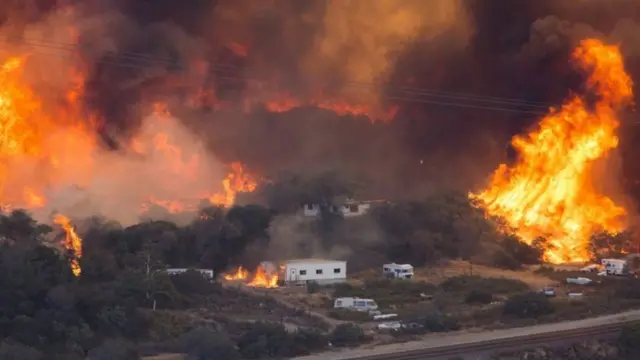 آتش سوزی کالیفرنیا