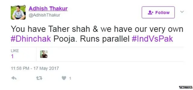 ढिनचक पूजा, फेसबुक, सोशल मीडिया