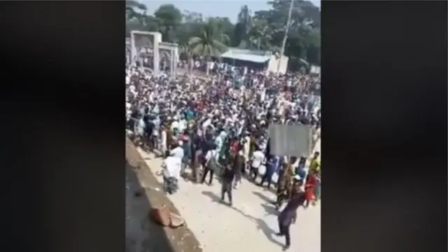 ভোলা, তৌহিদী জনতা, নবীকে কটাক্ষ করার অভিযোগ