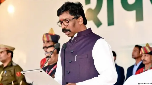 झारखंड के मुख्यमंत्री हेमंत सोरेन