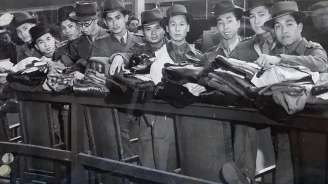 กลุ่มนักเรียนไทยที่โรงเรียน Eastern Warfare ประเทศอินเดีย (EWS(I), (TNA, HS 1/52)