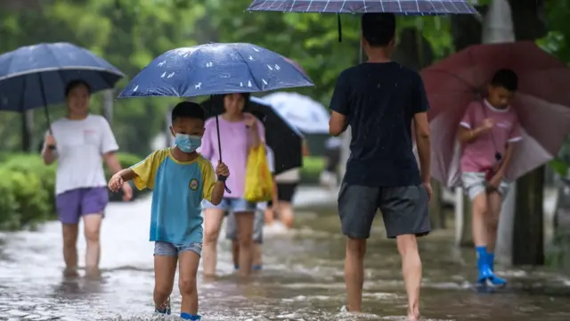 Наводнение в Китае