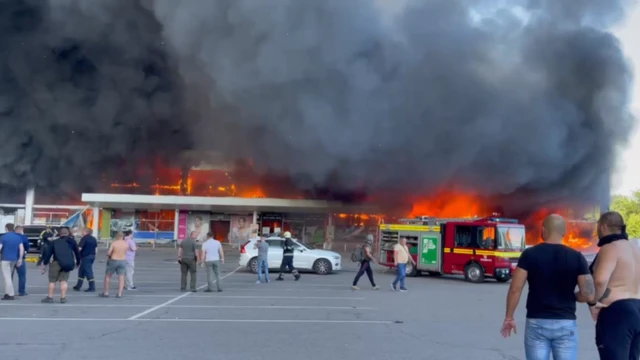 موقع الهجوم الصاروخي الروسي