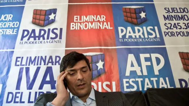 Franco Parisi durante la campaña de 2013.