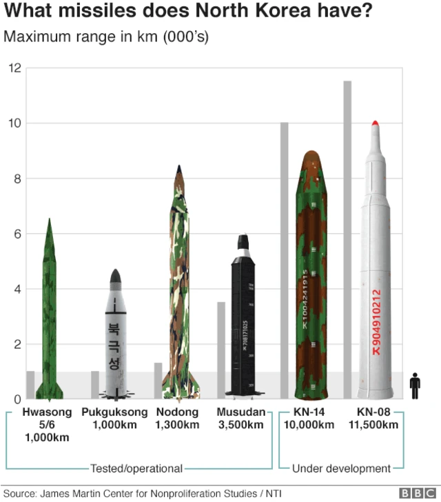 解説】北朝鮮のミサイル実験、成果は上がっているのか - BBCニュース