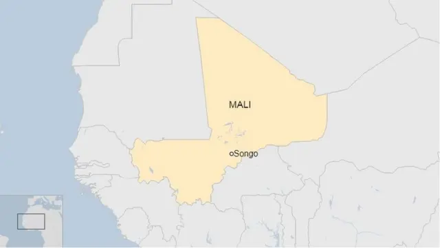 Taswirar yankin da aka kai harin