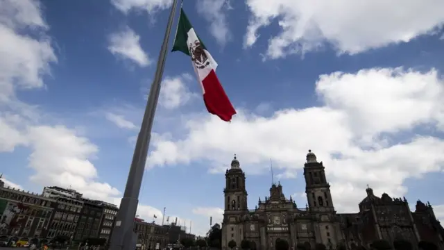 Zócalo en Ciudad de México.