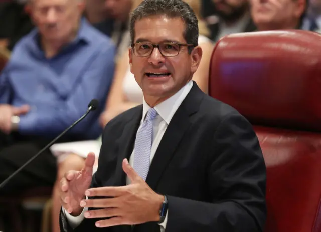 Pedro Pierluisi, gobernador de Puerto Rico.