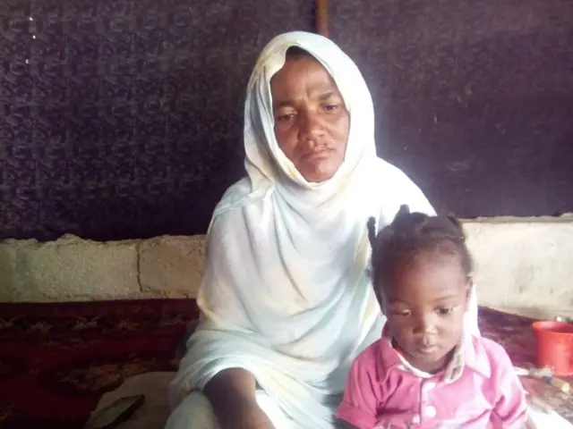 هابي بنت رباح وابنة أختها التي التقتها بعد تحررها