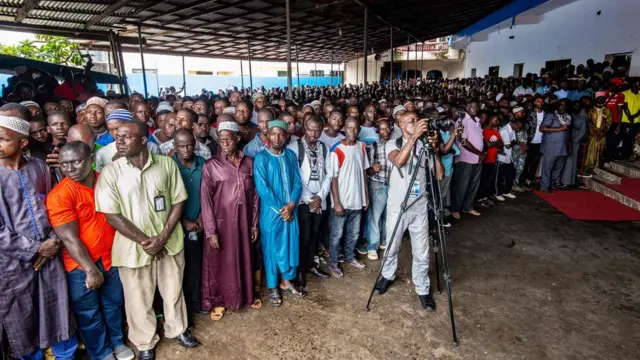 Namoonii Laayibeeriyaa pireezidaantii biyyatti yoo egan.