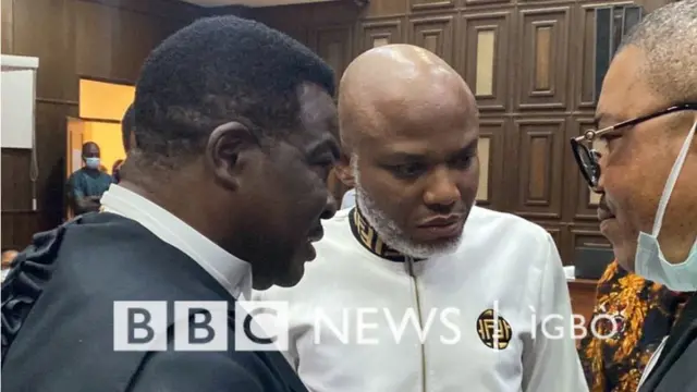 Ọkaiwu Mike Ozekhome, Nnamdi Kanu na ọkaiwu Ifeanyi Ejiofor