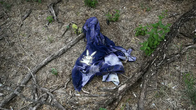 Ropa en un rancho de Falfurrias