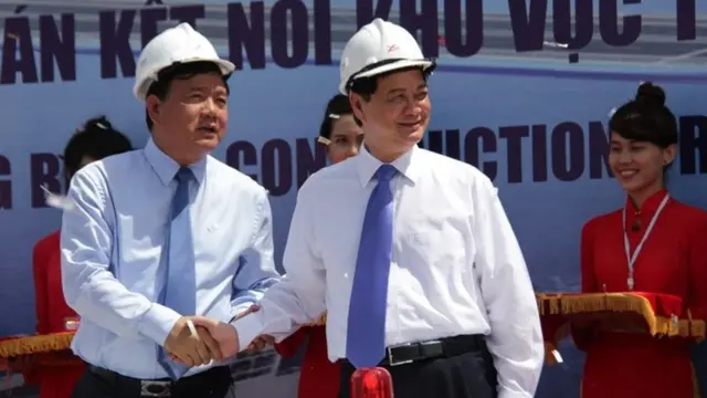 Hai ông Đinh La Thăng và Nguyễn Tấn Dũng
