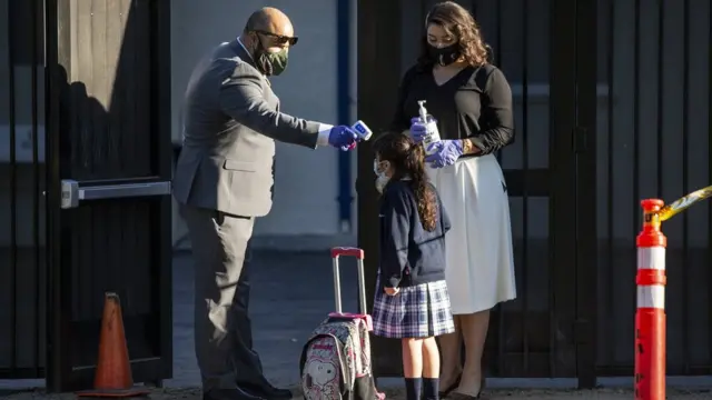 Проверка температуры в школе