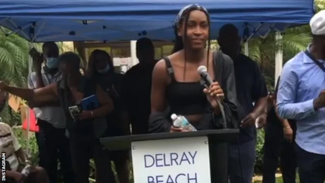 Ubu ni umukobwa uvuga ijambo rikumvwa na benshi, no muri ibi bihe by'imyigaragambyo muri Amerika