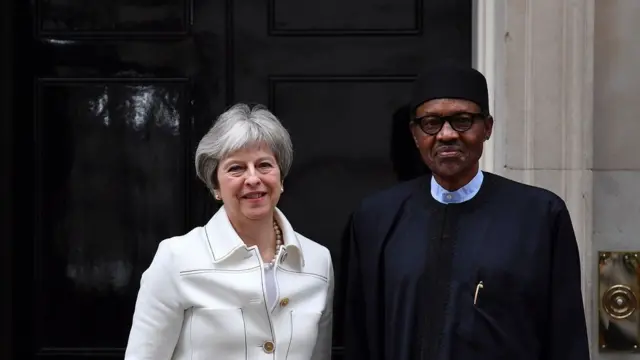 Theresa May na Buhari