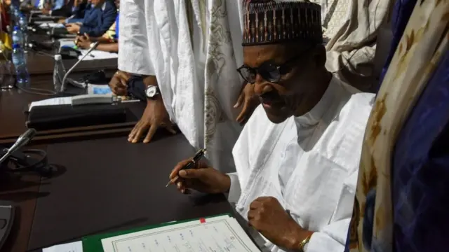 নাইজেরিয়ার প্রেসিডেন্ট বুহারি