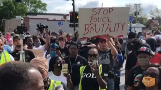 Ndị na-eme ngagharịiwe maka ọnwụ George Floyd