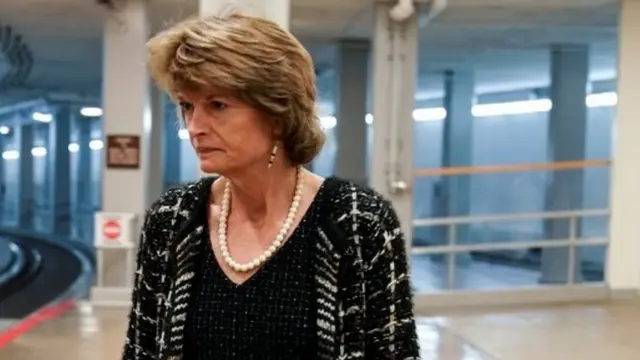 A senadora Republicana Lisa Murkowski