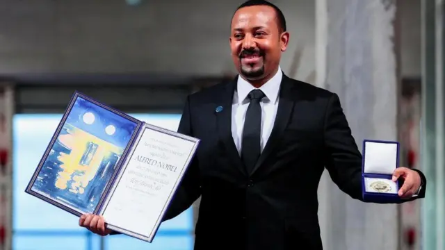 Abiy Ahmed, prix Nobel de la paix
