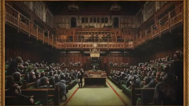 Banksy - Devolved Parliament