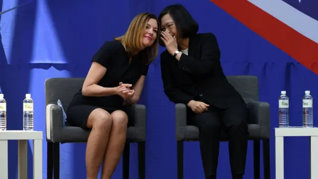 玛丽·罗伊斯和蔡英文