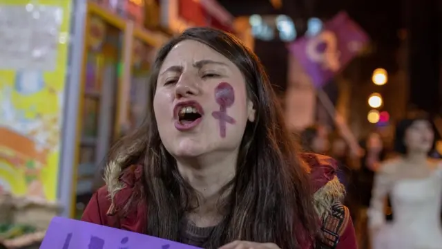 акция протеста за права женщин