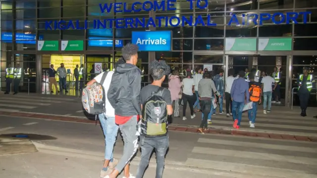 Benshi mu baheruka kuzanwa mu Rwanda bavuye muri Libya ni abo muri Eritrea