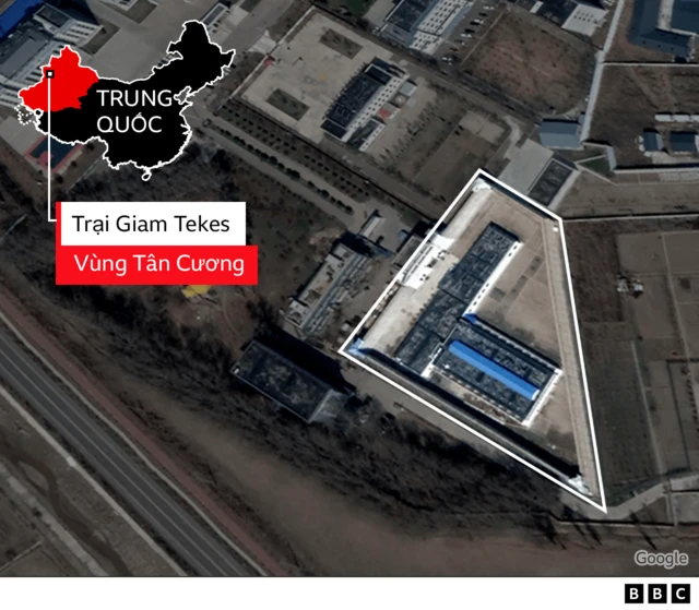 Tekes detention centre map