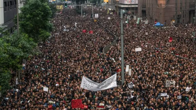 हॉन्गकॉन्ग के प्रदर्शनकारी