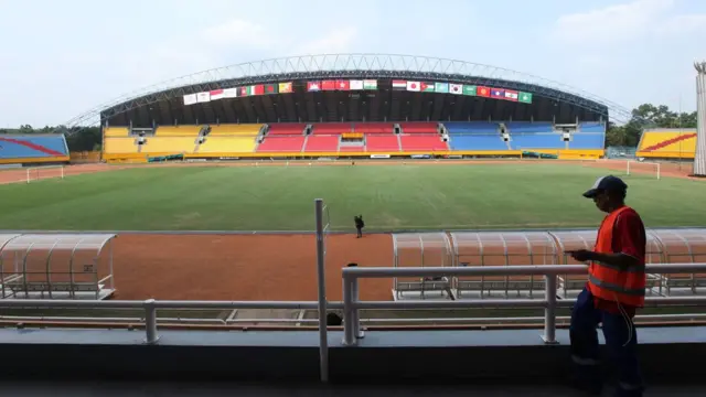 Sân vận động Jakabaring ở thành phố Palembang, Indonesia đã sẵn sàng đón các vận động viên tham dự Asiad 2018.