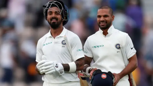 केएल राहुल और शिखर धवन