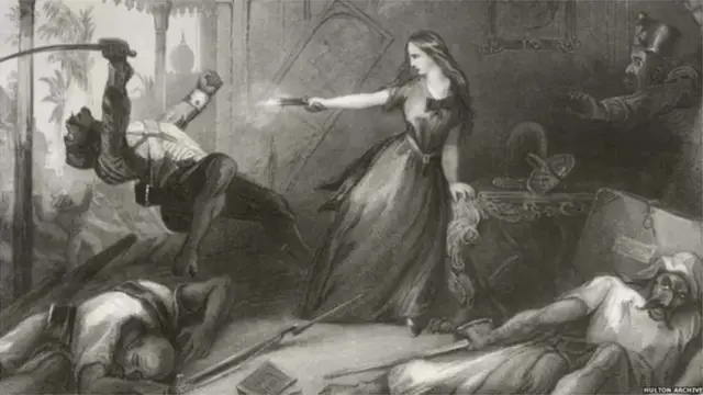 1857च्या उठावाचं चित्र