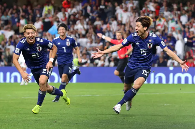 مسابقه فوتبال بین ایران و ژاپن در جام ملت‌های آسیا