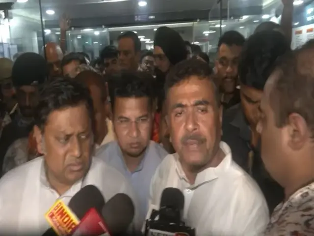 সুকান্ত মজুমদার ও শুভেন্দু অধিকারী।