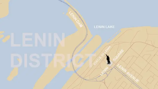 Zaporizhya haritası.