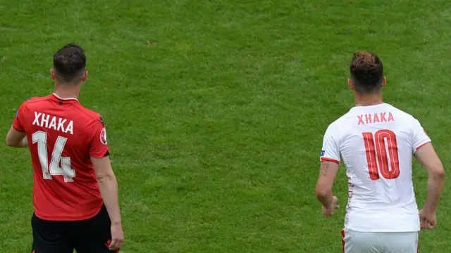 Taulant y Granit Xhaka