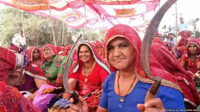 राजस्थान में किसान आंदोलन