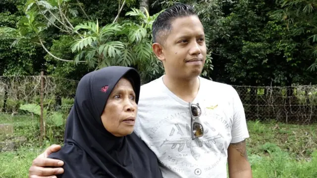 Andre Kuik yang sudah berhasil menemukan ibu kandungnya.