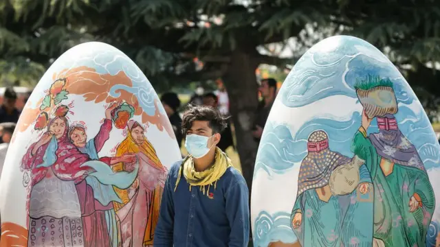 مراسم آغاز سال ۱۴۰۰ در میدان آزادی