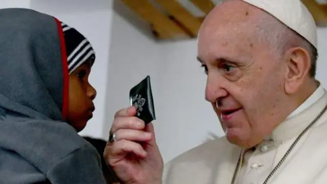 Papa Francis yasuye Mozambique mu mwaka ushize