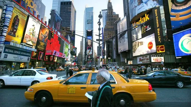 New York'taki Times Meydanı listenin 8'inci sırasında.